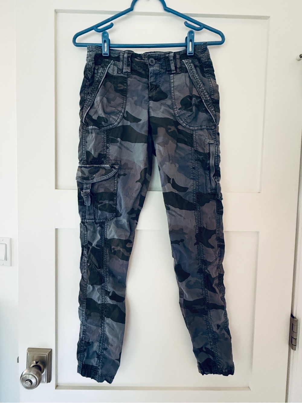 MARRAKECH cargo pants—blue camo!!💙